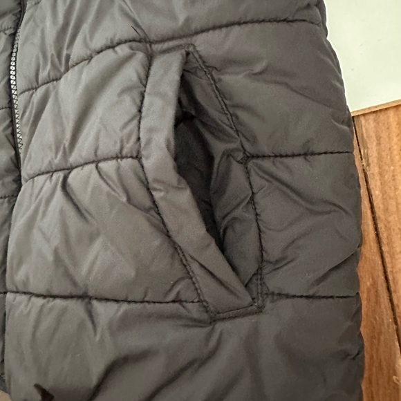 Eddie Bauer size small boys reversible black camo coat - Picture 4 of 8